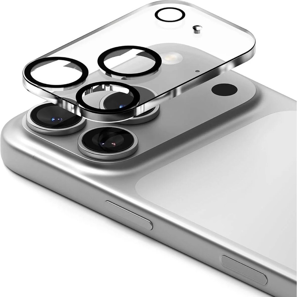 Apple iPhone 17 Pro Uyumlu Kamera Koruma Lens Koruyucu Temperli Cam Tam Çerceveli Lens Koruma Şeffaf Lens Cep Telefonu Ekran Koruyucusu Fiyatı