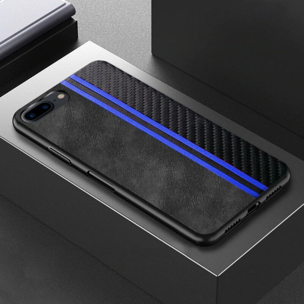 Apple iPhone 8 Plus Kılıf Spor Deri Kılıf Siyah Cep Telefonu Kılıfı Fiyatı