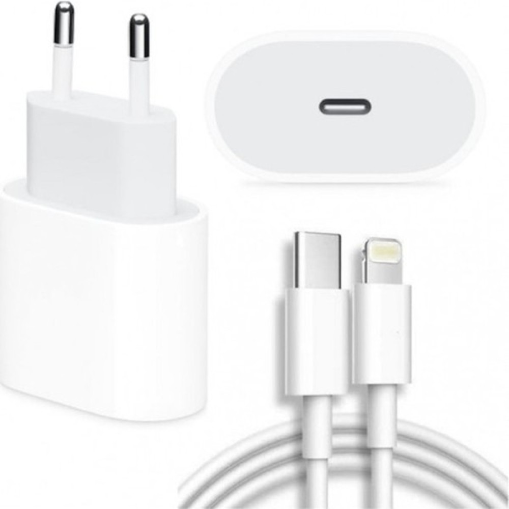 Apple Iphone Uyumlu 11 - 11 Pro Max - 12 - 12 Pro Hızlı Şarj Aleti Seti 20W Adaptör USB C 1m Kablo - Beyaz Cep Telefonu Şarj Cihazı Fiyatı