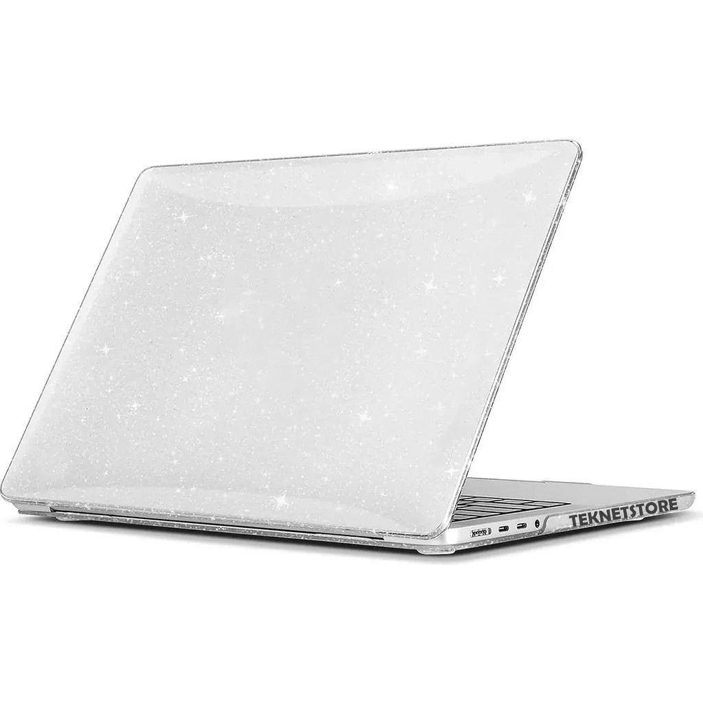 Apple Macbook Pro 14 Inç M4/pro/max A3401 A3112 A3185 Uyumlu Şeffaf Kılıf Koruyucu Parlak Kapak Simli - Simli Şeffaf Tablet Pc Aksesuarları Fiyatı
