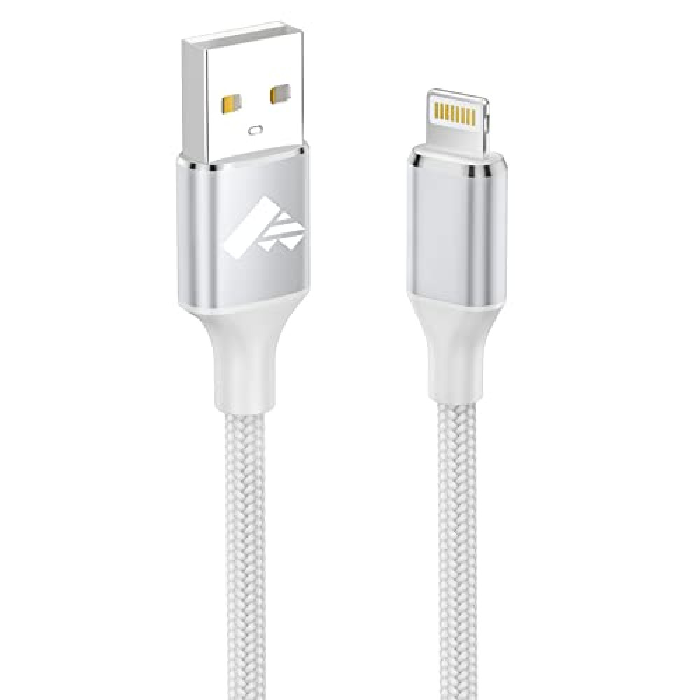 Apple MFi Certified iPhone Charger - 6FT Fast Charging USB to Lightning Cable, Braided Cord Compatible With iPhone 14 13 12 11 Pro Max XR XS X 8 7 6 Plus SE, iPad