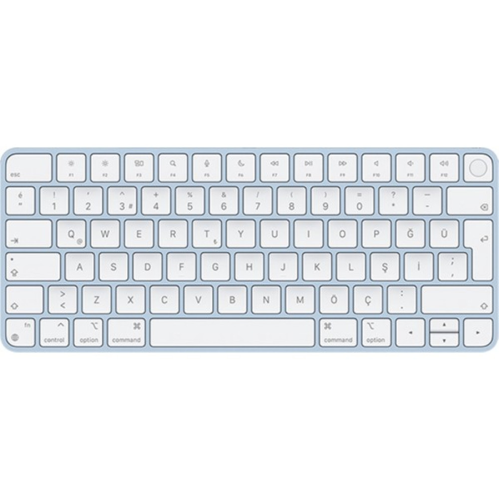 Apple Touch Id Özellikli Magic Keyboard 3 MK293TQ/A Kutusuz - Açık Mavi Oyuncu Klavyesi Fiyatı