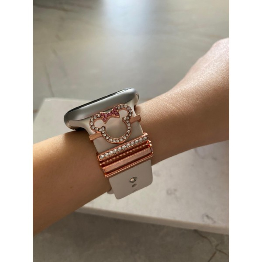 Apple Watch ve Benzeri Tüm Serilerle Uyumlu Akıllı Saat Kordon Süsü Charm Aksesuar - Mickey Giyilebilir Teknoloji Aksesuarları Fiyatı