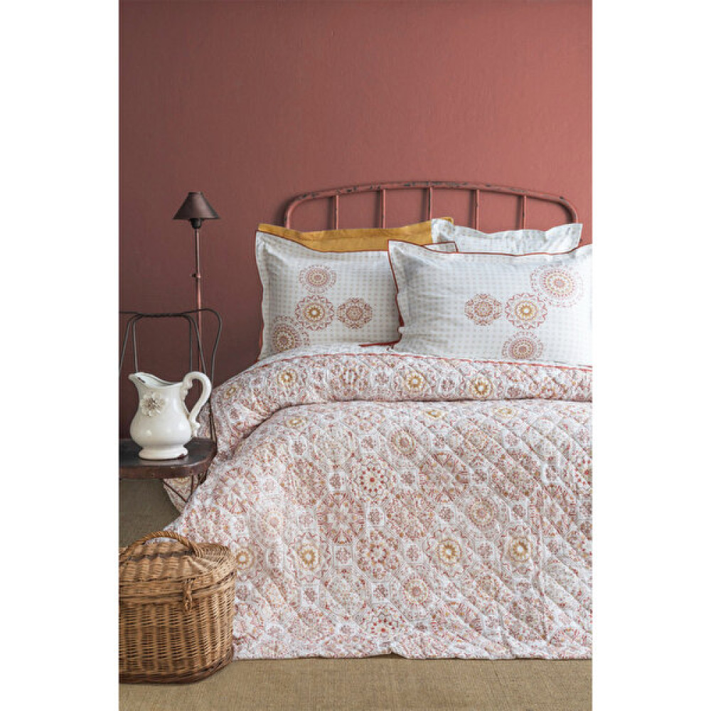 Apricitas Home Celeste Çift Kişilik %100 Pamuk Dört Mevsim Nevresim Takımı - 220 x 230 cm - Kırmızı Nevresim Takımı Fiyatı
