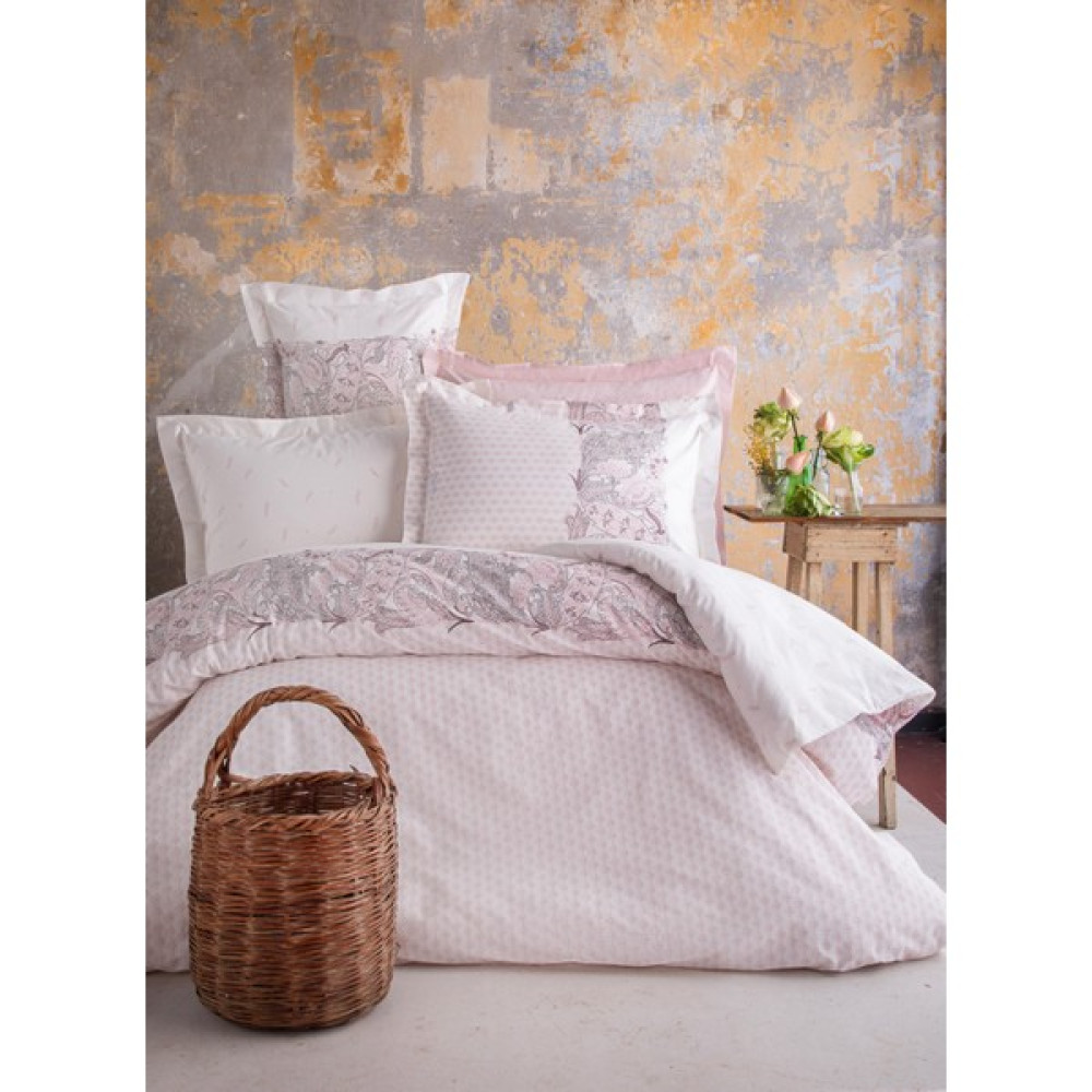 Apricitas Home Grace Pink Çift Kişilik %100 Pamuk Pike Takımı - Pembe Pike & Pike Takımı Fiyatı