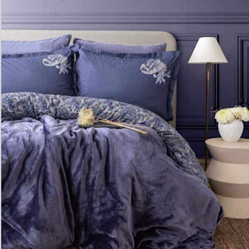 Apricitas Home My Touch Series Çift Kişilik Battaniyeli Nevresim Takımı Indigo - 200 x 220 cm Nevresim Takımı Fiyatı