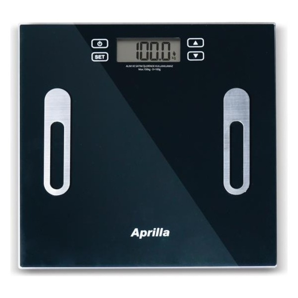 Aprilla Dijital Yağ Ölçer Vücut Analizi Cam Baskül - APRİLLA ABS 1059 VÜCUT KİTLE ENDEKSLİ DİJİTAL BASKÜL Diğer Test ve Ölçüm Cihazları Fiyatı