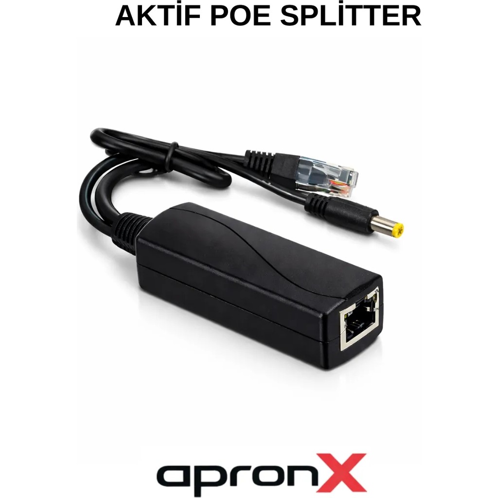 Apronx 48V 2A Ip Kamera Aktif Poe Splitter Güvenlik Kameraları Fiyatı