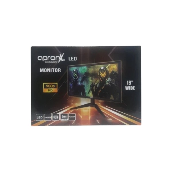 Apronx Apx-Nw19 900P 19" Led Vga+Hdmi Monitor - Yok Bilgisayar Çevirici ve Adaptörü Fiyatı