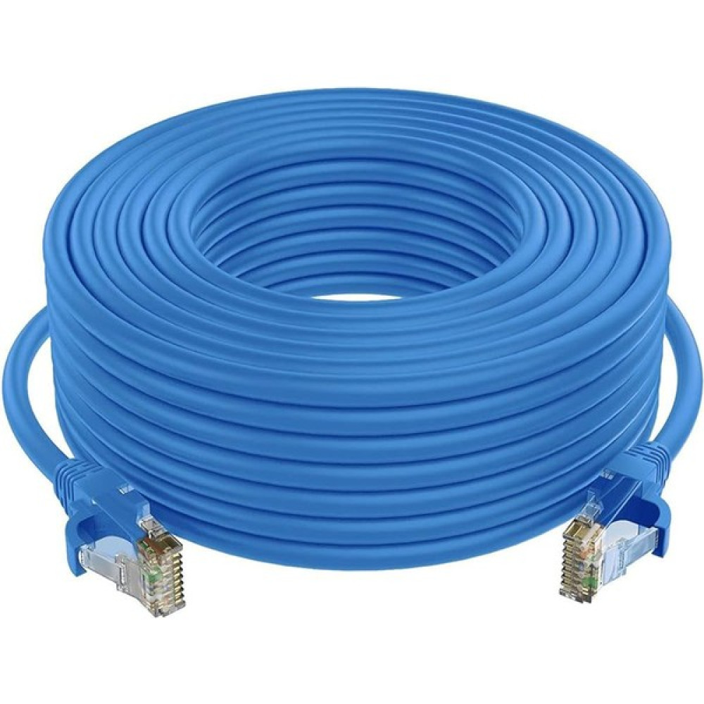 Apronx Cat6 Kablo 20 Metre Mavi Dış Mekan Zırhlı - 20 m Ağ / Network Kablosu Fiyatı