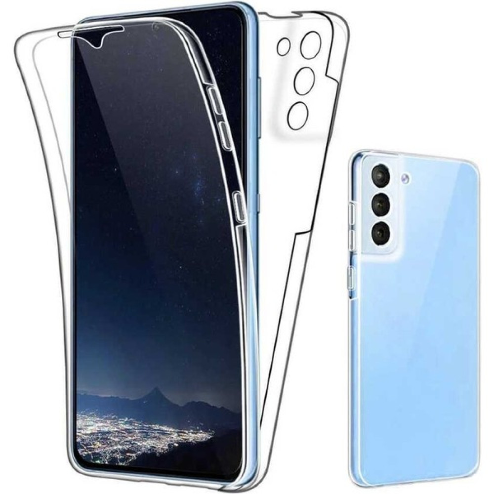 Apsuwa Samsung Galaxy S21 Plus Kılıf Ön Arka 360 Koruma Şeffaf Silikon Kamera Korumalı - Saydam Cep Telefonu Kılıfı Fiyatı