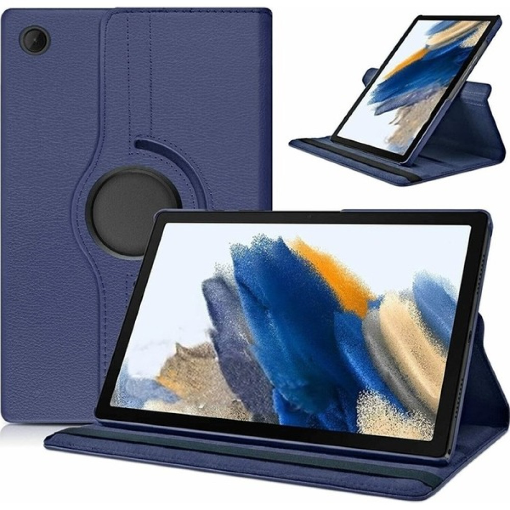 Apsuwa Samsung Galaxy Tab A9 Kılıf Dönerli Standlı - Lacivert Tablet Kılıfı Fiyatı