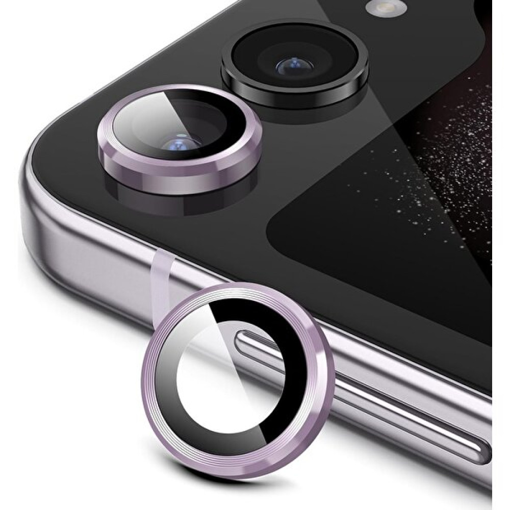 Apsuwa Samsung Galazy Z Flip 5 Kamera Lens Koruyucu Koruyucu Lila Cep Telefonu Ekran Koruyucusu Fiyatı