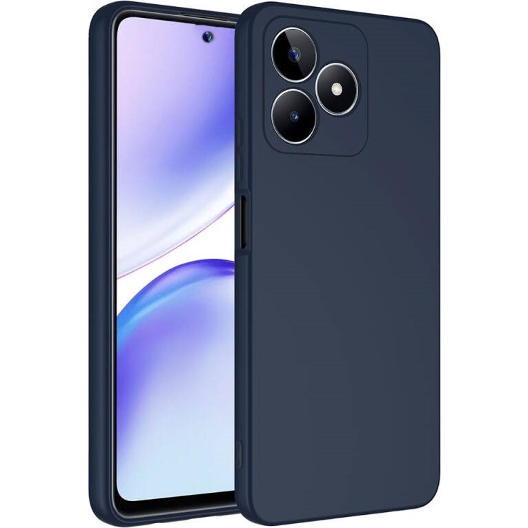 Apsuwa Tecno Spark 10 Kılıf Lansman Içi Kadife Silikon - Lacivert Cep Telefonu Kılıfı Fiyatı