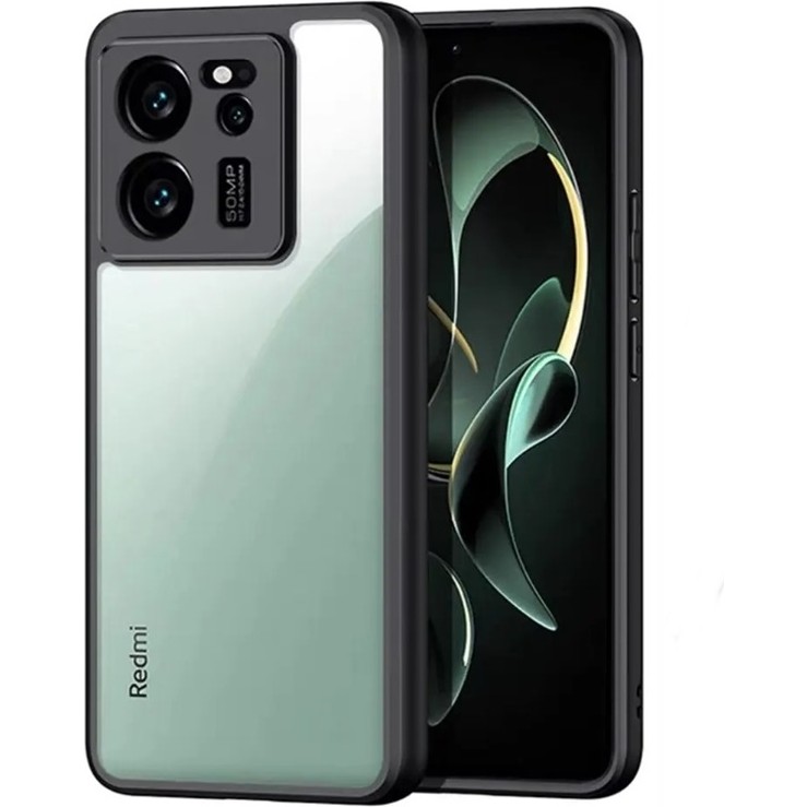Apsuwa Xiaomi 13T Pro Kılıf Roll Mika Silikon - Siyah - Mi 13T Pro Cep Telefonu Kılıfı Fiyatı