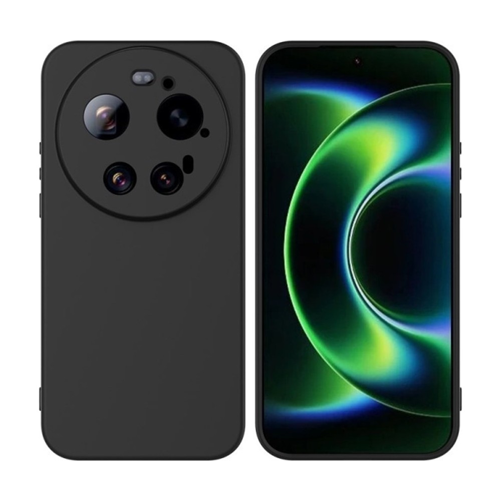 Apsuwa Xiaomi 17 Ultra Kılıf Lansman Içi Kadife Silikon + Ekran Koruyucu - Siyah Cep Telefonu Kılıfı Fiyatı