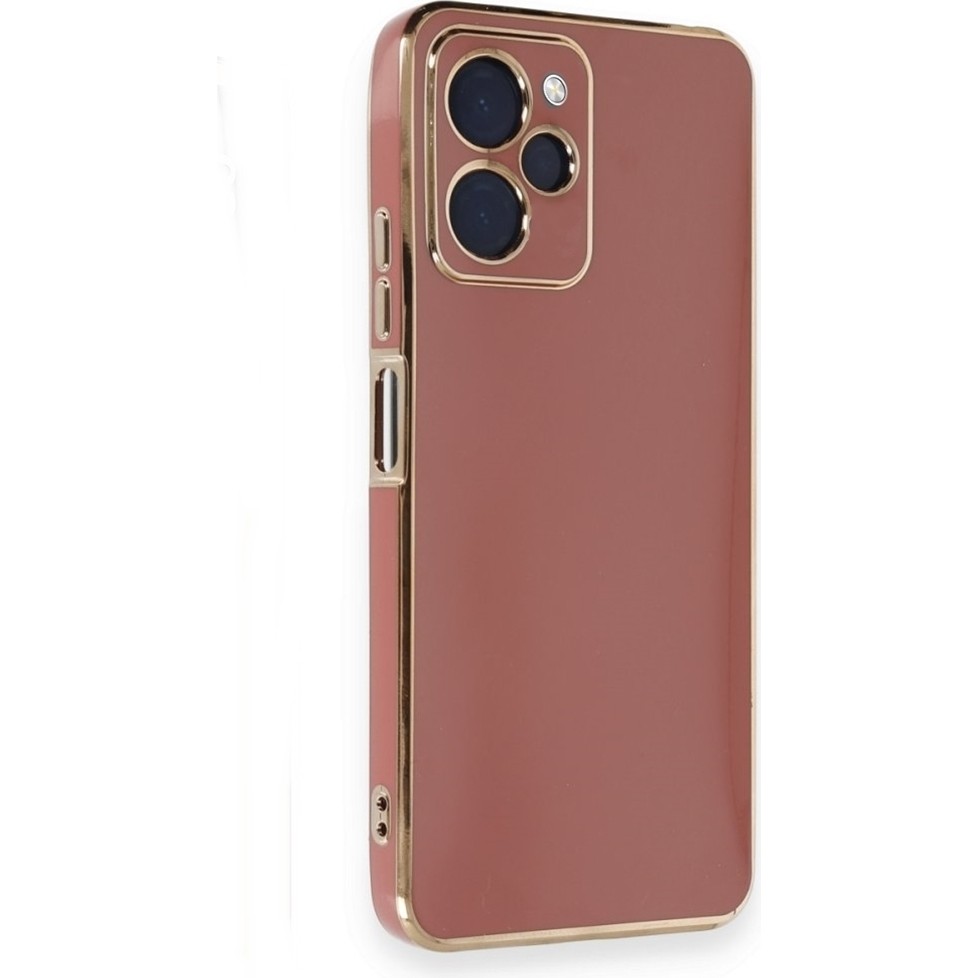 Apsuwa Xiaomi Poco X5 Pro 5g Kılıf Bark Parlak Kenarlı Silikon - Kırmızı Cep Telefonu Kılıfı Fiyatı