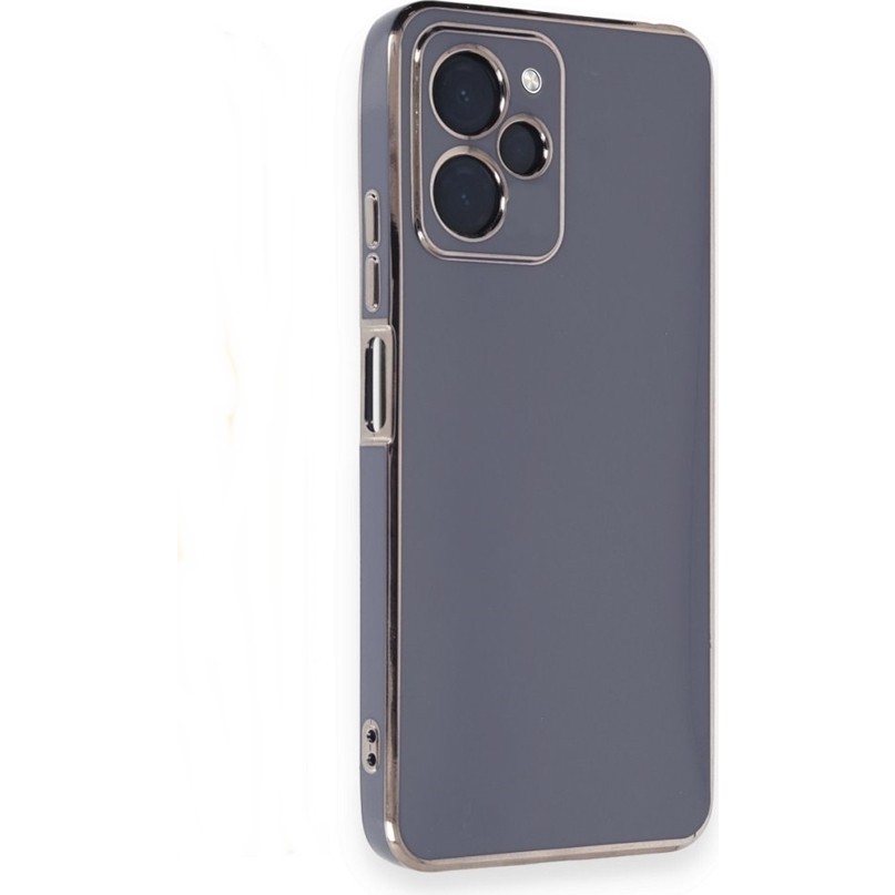 Apsuwa Xiaomi Poco X5 Pro 5g Kılıf Bark Parlak Kenarlı Silikon - Mavi Cep Telefonu Kılıfı Fiyatı