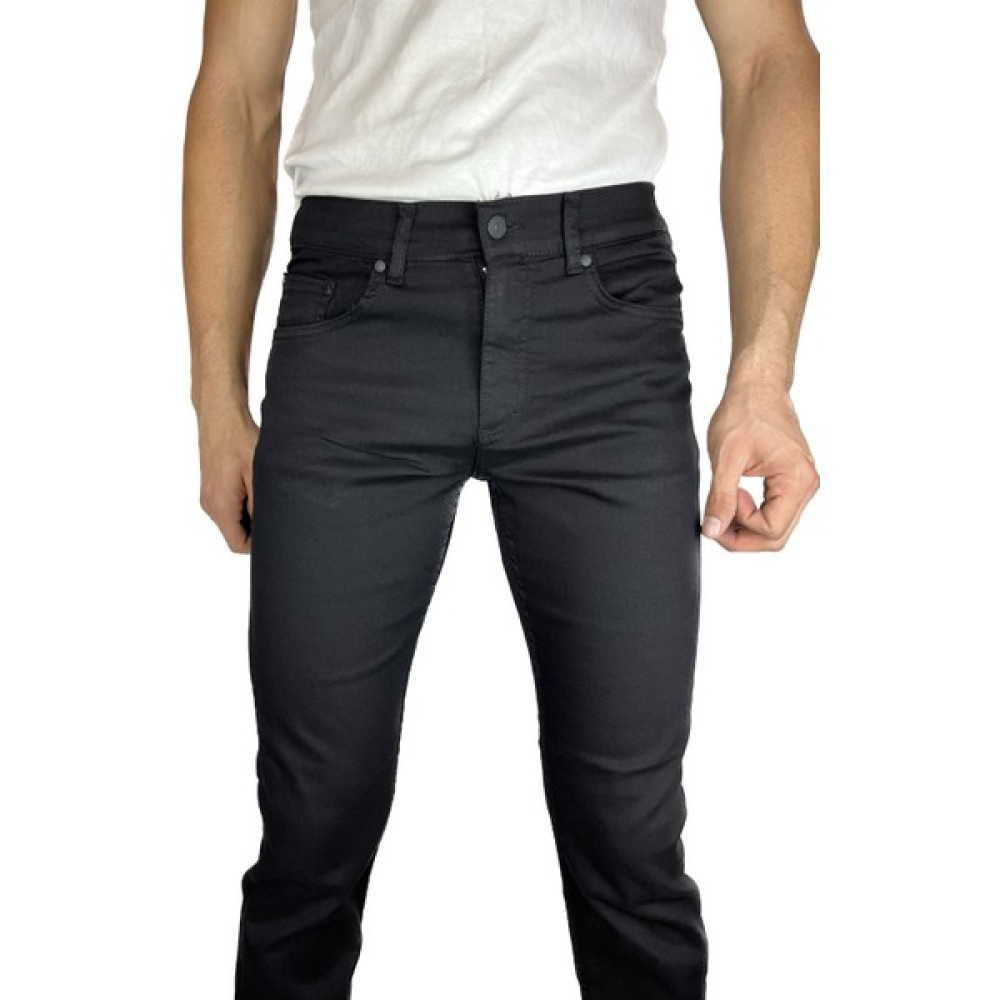 APT PRESTIGE Erkek Dar Kesim Boru Paça Denim Likralı Siyah Kot Pantolon Erkek Jeans / Kot Pantolon Fiyatı