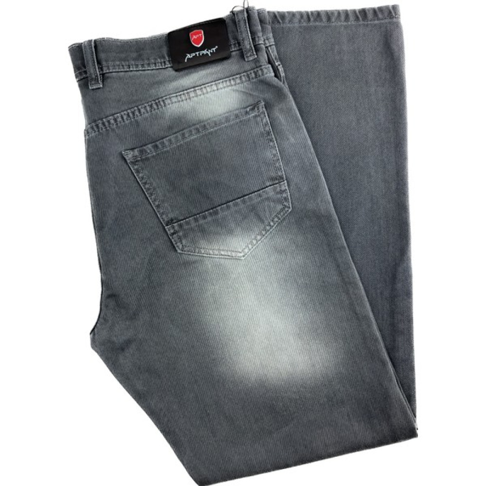 APT PRESTIGE Erkek Gri Likralı Klasik Kalıp Kot Pantolon Erkek Jeans / Kot Pantolon Fiyatı