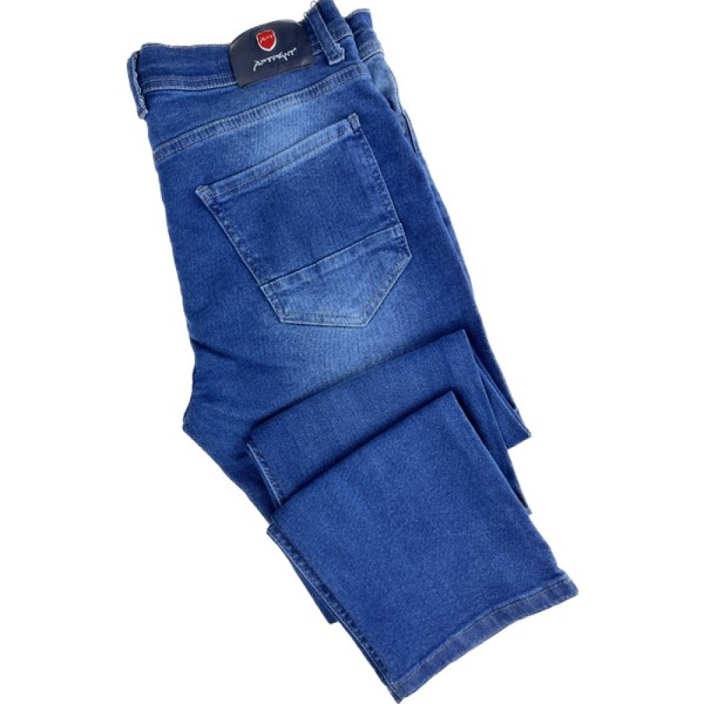 APT PRESTIGE Erkek Mavi Likralı Klasik Kalıp Kot Pantolon Erkek Jeans / Kot Pantolon Fiyatı