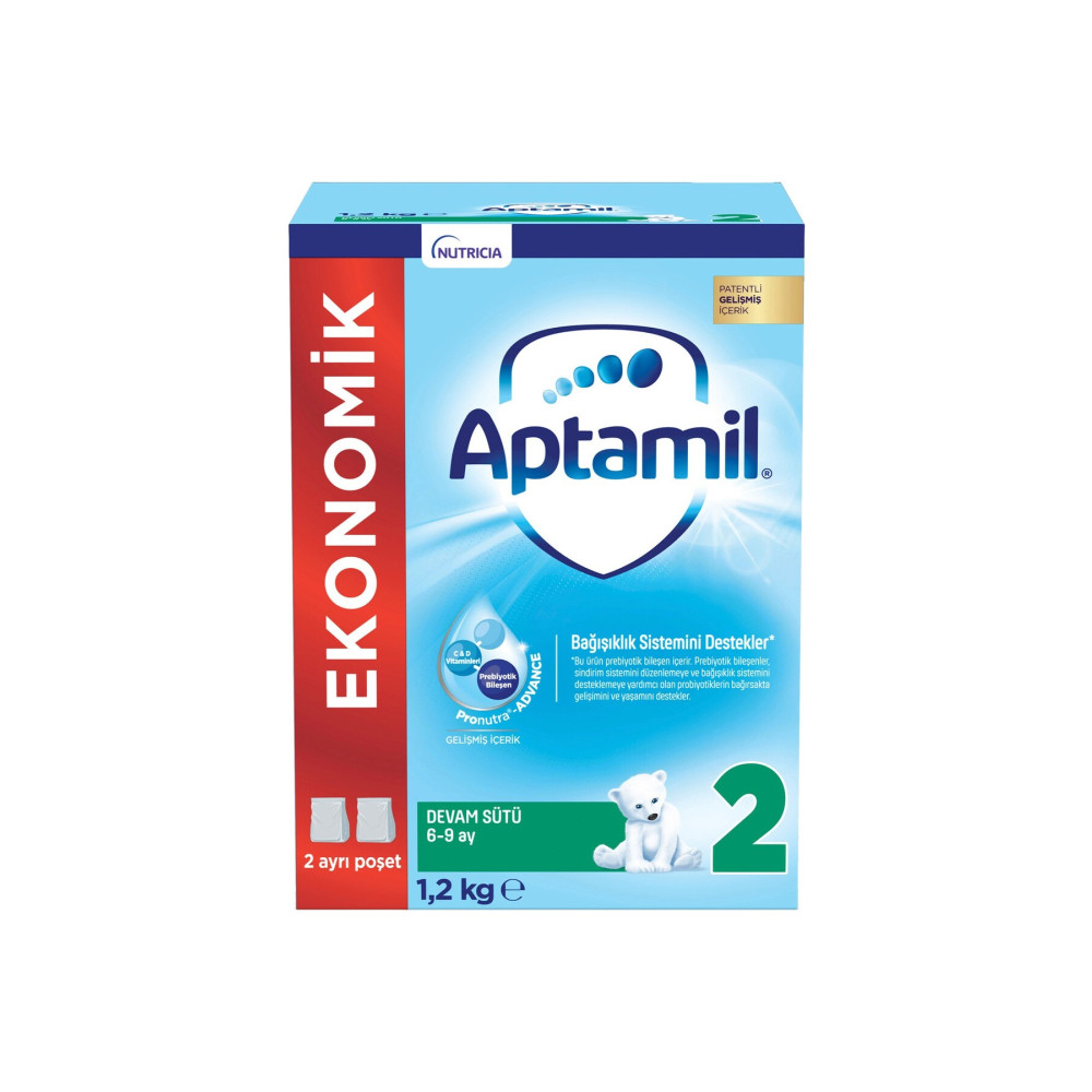 Aptamil 2 Devam Sütü 1200 G 6-9 Ay Bebek Mamaları Fiyatı