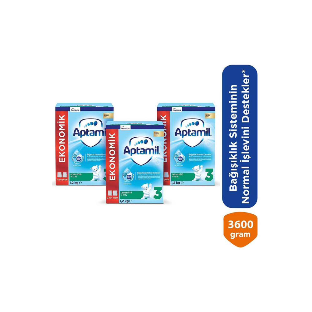 Aptamil 3 Devam Sütü 3600 G 9-12 Ay Bebek Mamaları Fiyatı