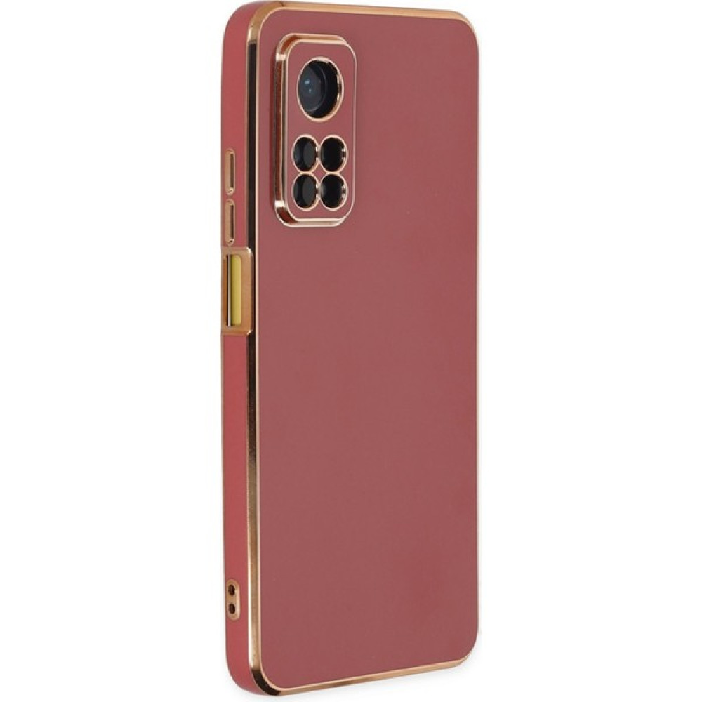 Aqc Store Xiaomi Mi 10T Pro Kılıf Parlak Kenarlı Yeni Sezon Şık Tasarım - Kırmızı Cep Telefonu Kılıfı Fiyatı