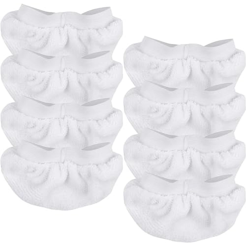AQEENURA Steam Mop Pads Washable, Reusable Steam Cleaner Accessories Steam Shot Attachments Compatible with Most Handheld Steam Cleaner