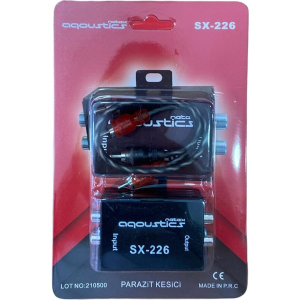 Aqoustics SX 226 PROFESYONEL Anfi Parazit Kesici Bakır Kablolu Oto Hoparlörleri & SubWoofer Fiyatı