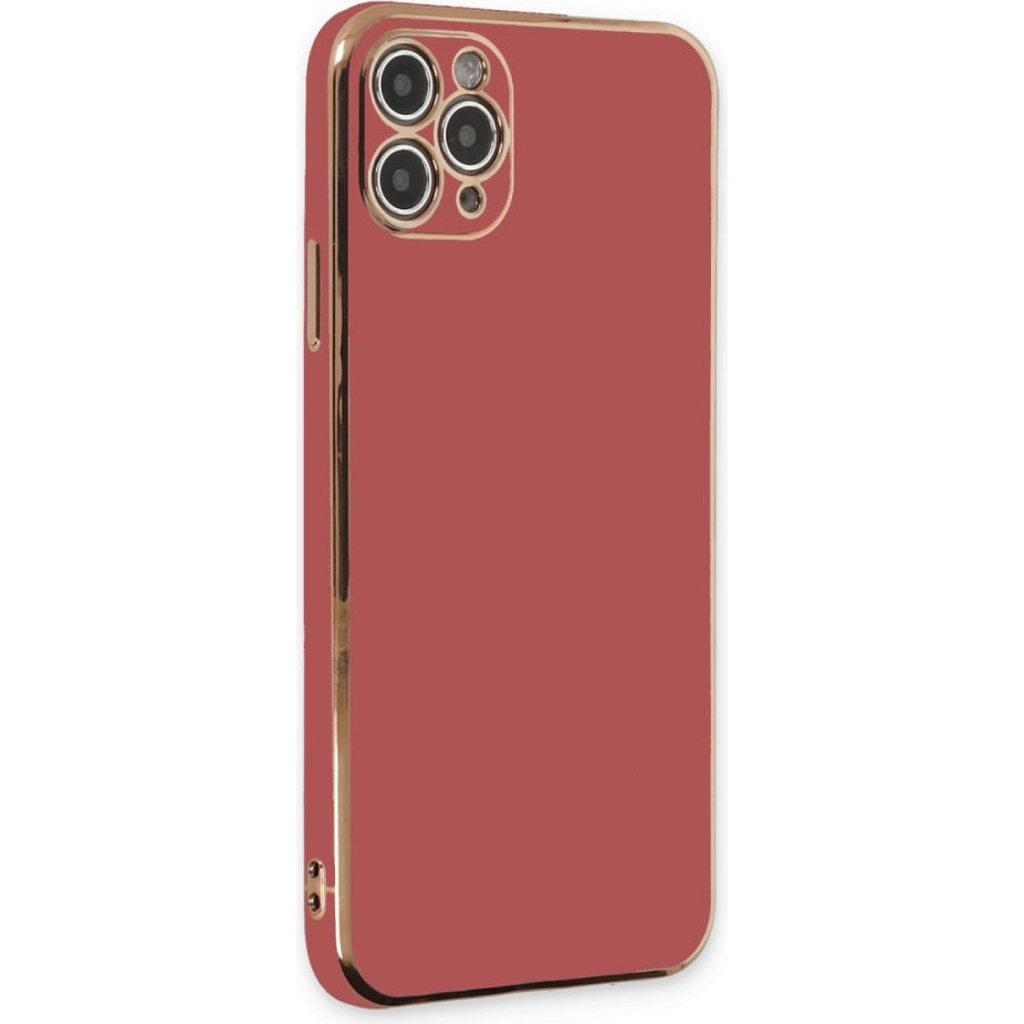 Aqua Aksesuar iPhone 11 Pro Max Kılıf Özel Tasarım Fit Kalıp Lüx Dizayn Silikon Kapak - Kırmızı Cep Telefonu Kılıfı Fiyatı