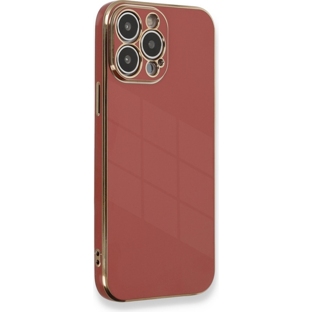 Aqua Aksesuar iPhone 13 Pro Max Kılıf Özel Tasarım Fit Kalıp Lüx Dizayn Silikon Kapak - Kırmızı Cep Telefonu Kılıfı Fiyatı