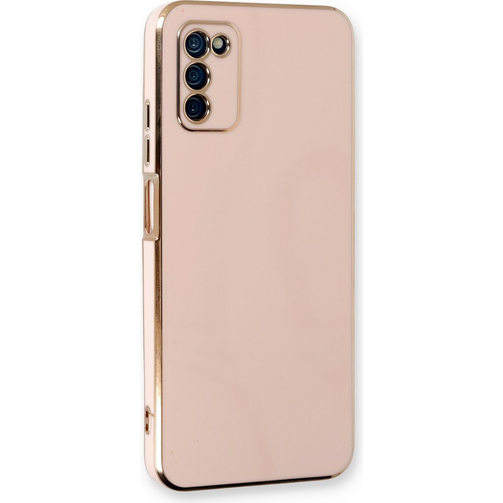 Aqua Aksesuar Samsung Galaxy A03S Kılıf Özel Tasarım Fit Kalıp Lüx Dizayn Silikon Kapak - Pembe Cep Telefonu Kılıfı Fiyatı