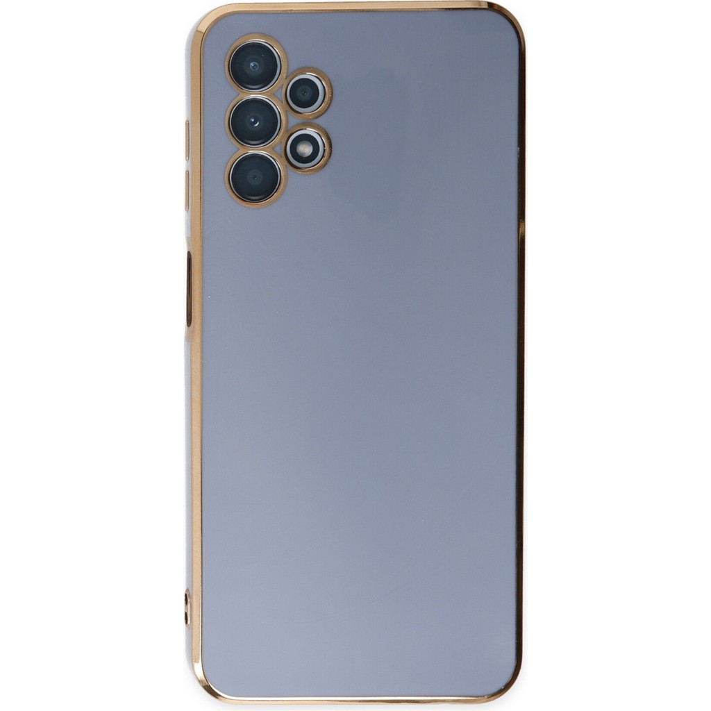 Aqua Aksesuar Samsung Galaxy A13 4g Kılıf Özel Tasarım Fit Kalıp Lüx Dizayn Silikon Kapak - Mavi Cep Telefonu Kılıfı Fiyatı