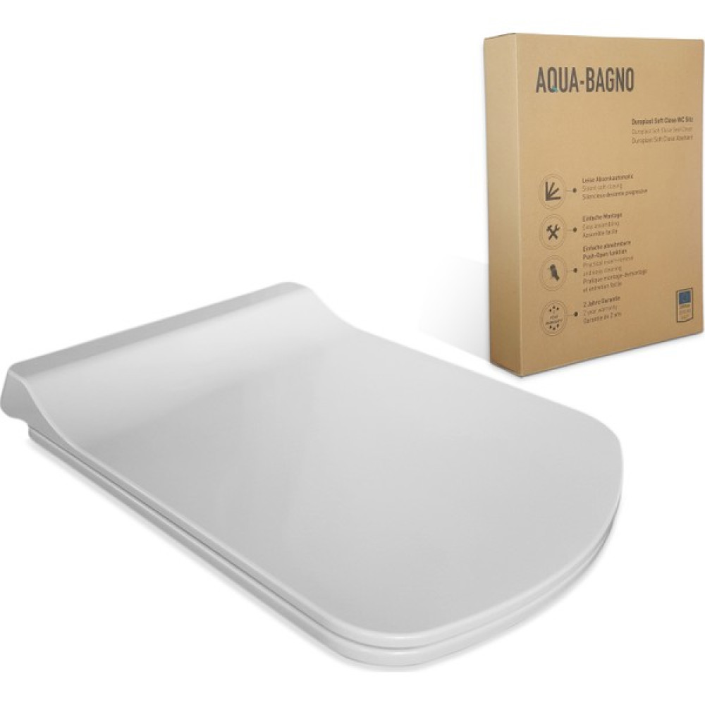 Aqua Bagno -Basıc Yavaş Kapanan Klozet Kapağı Klozet Kapağı Fiyatı