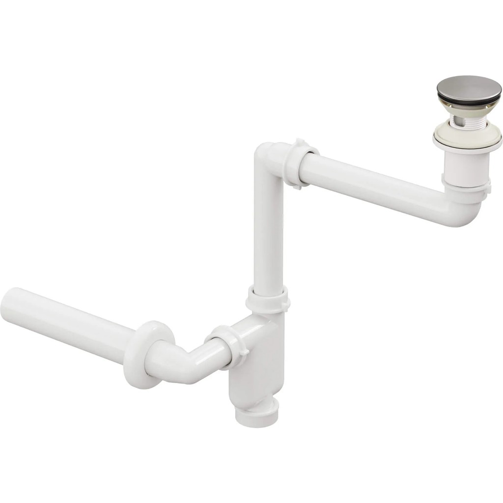 Aqua Bagno Smart Pop-Up Sifon , Taşma Delikli Krom +Comfort Yer Kazandıran Lavabo Sifonu -2 Parça Set - 10 Evcil Hayvan Ürünleri Fiyatı