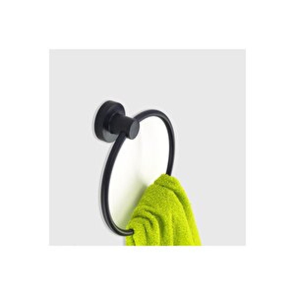 Aqua Bagno Yuvarlak Havluluk - Siyah Havluluk Fiyatı