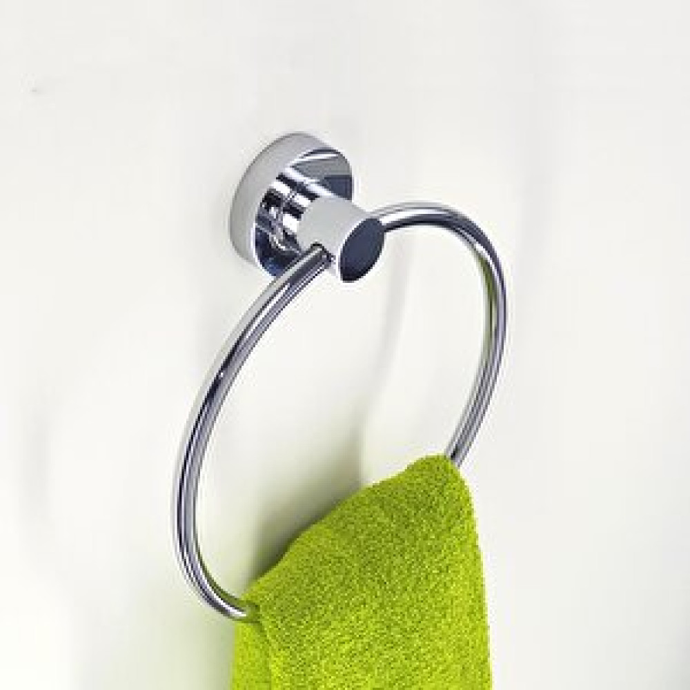 Aqua Bagno Zero Yuvarlak Havluluk - Parlak Krom Havluluk Fiyatı