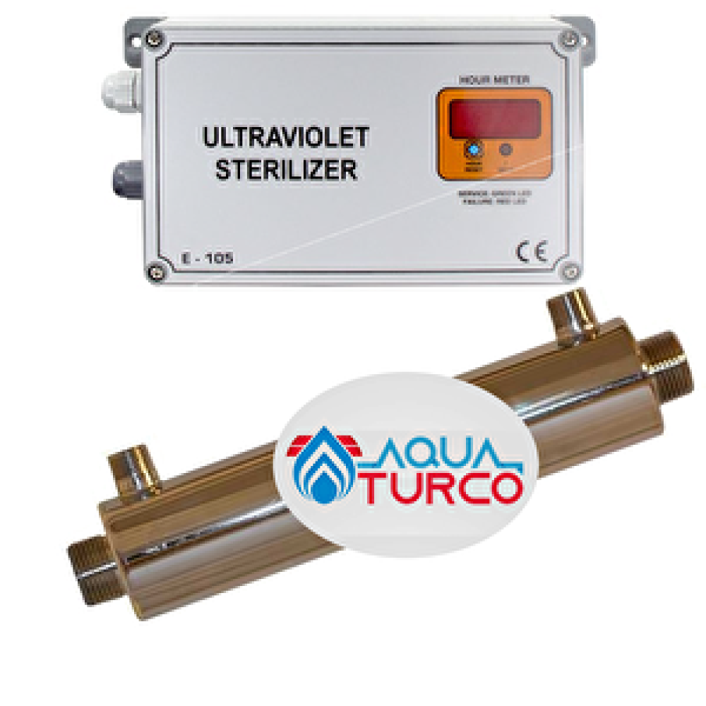 Aqua Bella 1'' Dişli 21 Watt E - 105 Plus-di̇ji̇tal Panolu Uv Cihazı Su Arıtma Cihazı Fiyatı
