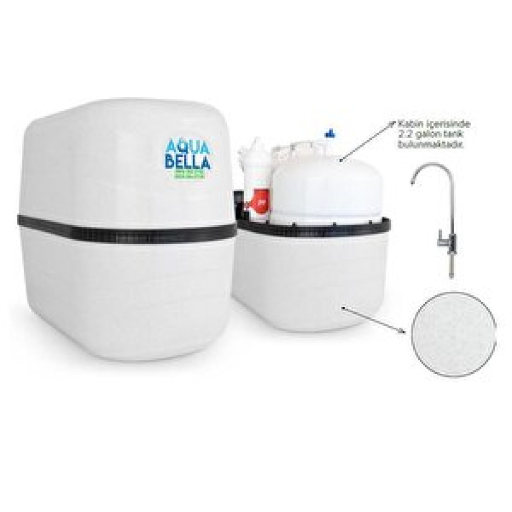 Aqua Bella 12 Lt Çelik Nsf Sertifikalı Tanklı Stylus 12 Aşamalı Pro Su Arıtma Cihazı Fiyatı