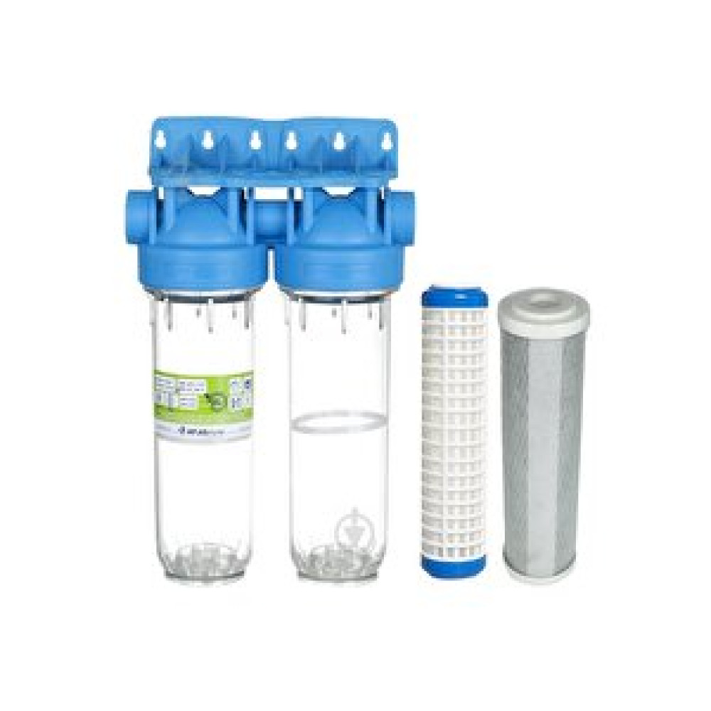 Aqua Bella Atlas Filtri Atlas 10 Inç Dp Duo Housıng 3/4" Dolu Filtre Kabı Su Arıtma Cihazı Fiyatı