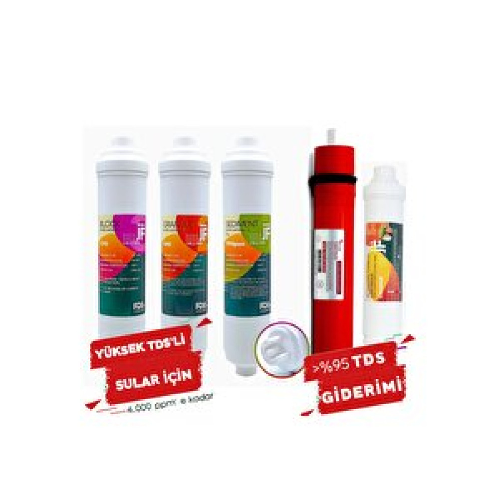 Aqua Bella Jammy Çift Karbonlu Pantech Membranlı Yüksek Kireç Filtresi Su Arıtma Cihazı Fiyatı