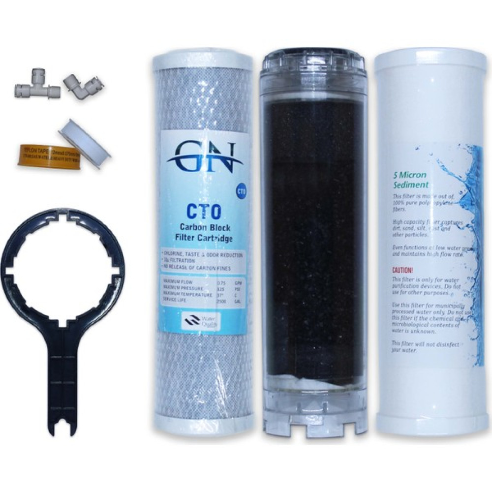 Aqua Clean Su Arıtma Cihazı 3’lü Set İhlas ve Açık Kasa Cihazlara Uyumludur Bahçe Makinesi Fiyatı