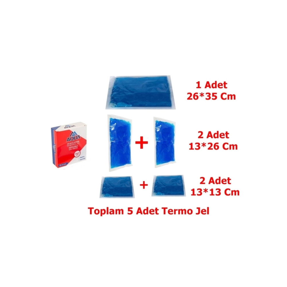 Aqua Cold Pack Sıcak Soğuk Termo Jel Kompres Buz Jel Termojel Seti Sağlık Fiyatı