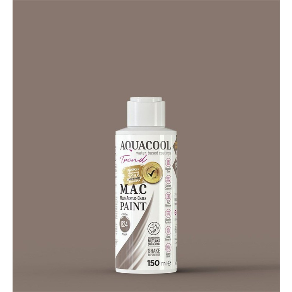 Aqua Cool Vizon 150 Ml. Trend Mac Hobi Boyası (T-0824/0,15) Oto, Bahçe, Yapı Market Fiyatı