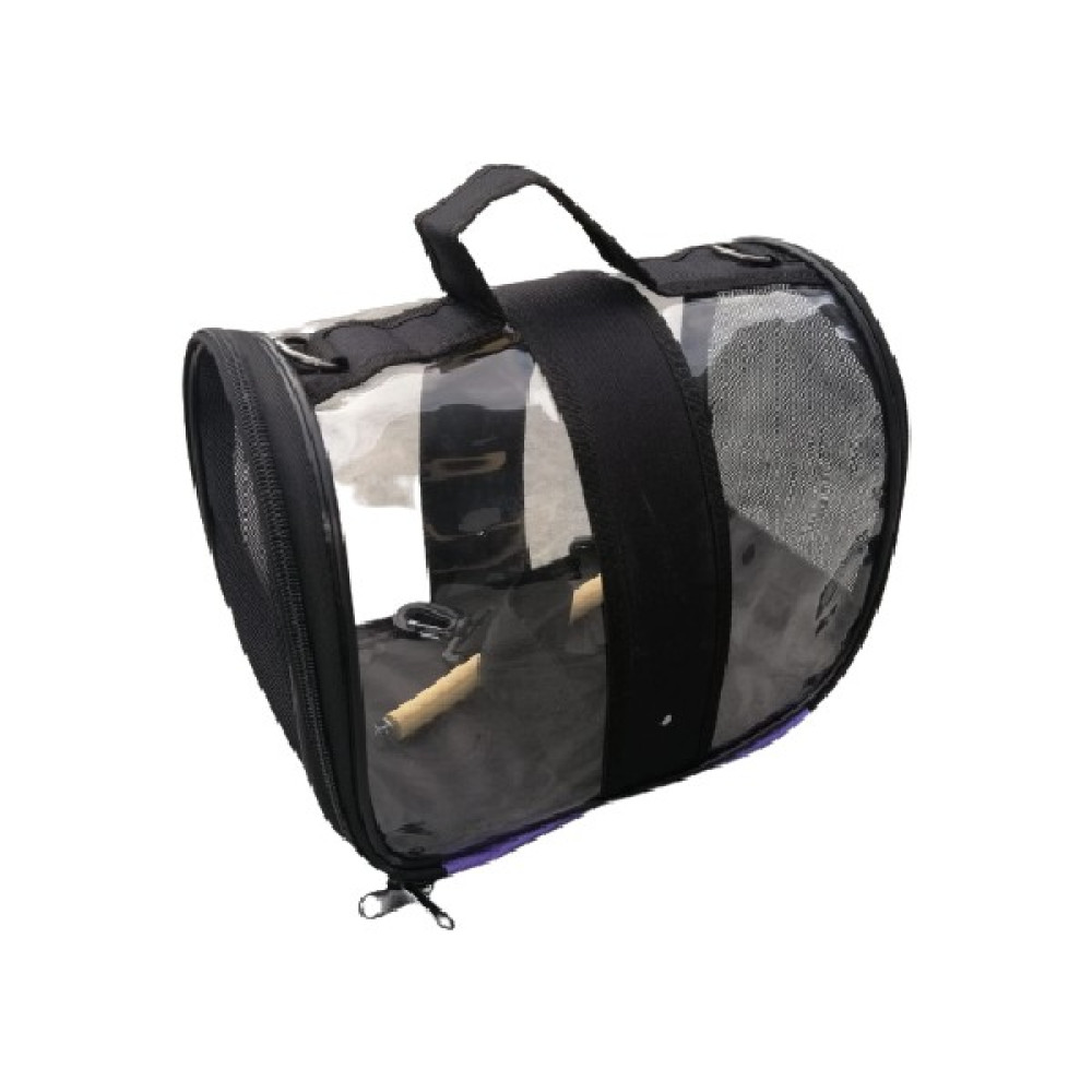 Aqua Home Kuş Taşıma Çantası - Tünekli 30X22X20CM - Mor Evcil Hayvan Ürünleri Fiyatı