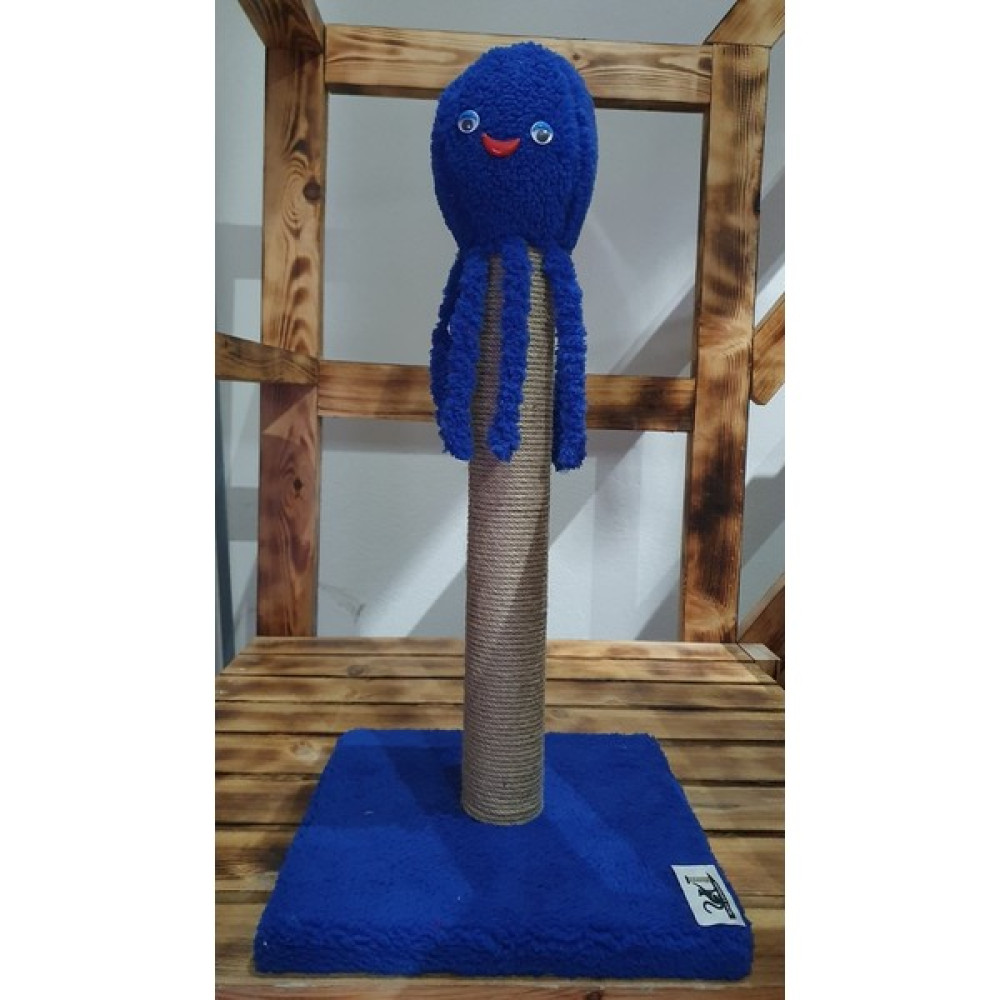 Aqua Home Mavi Ahtapot Kedi Tırmalama 60 x 30 x 30 cm Evcil Hayvan Ürünleri Fiyatı