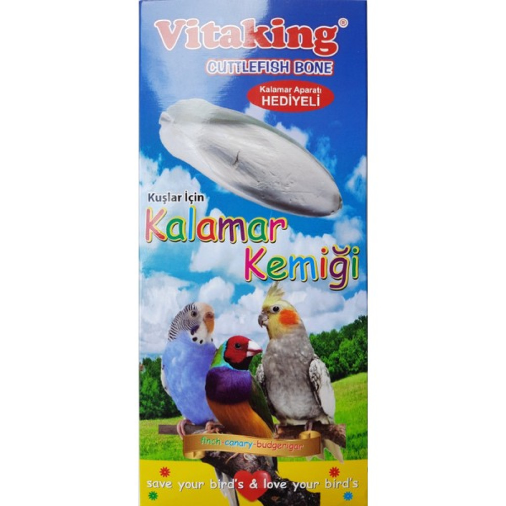 Aqua Home Vitaking Kalamar Kemiği + Kafes Aparatı Evcil Hayvan Ürünleri Fiyatı