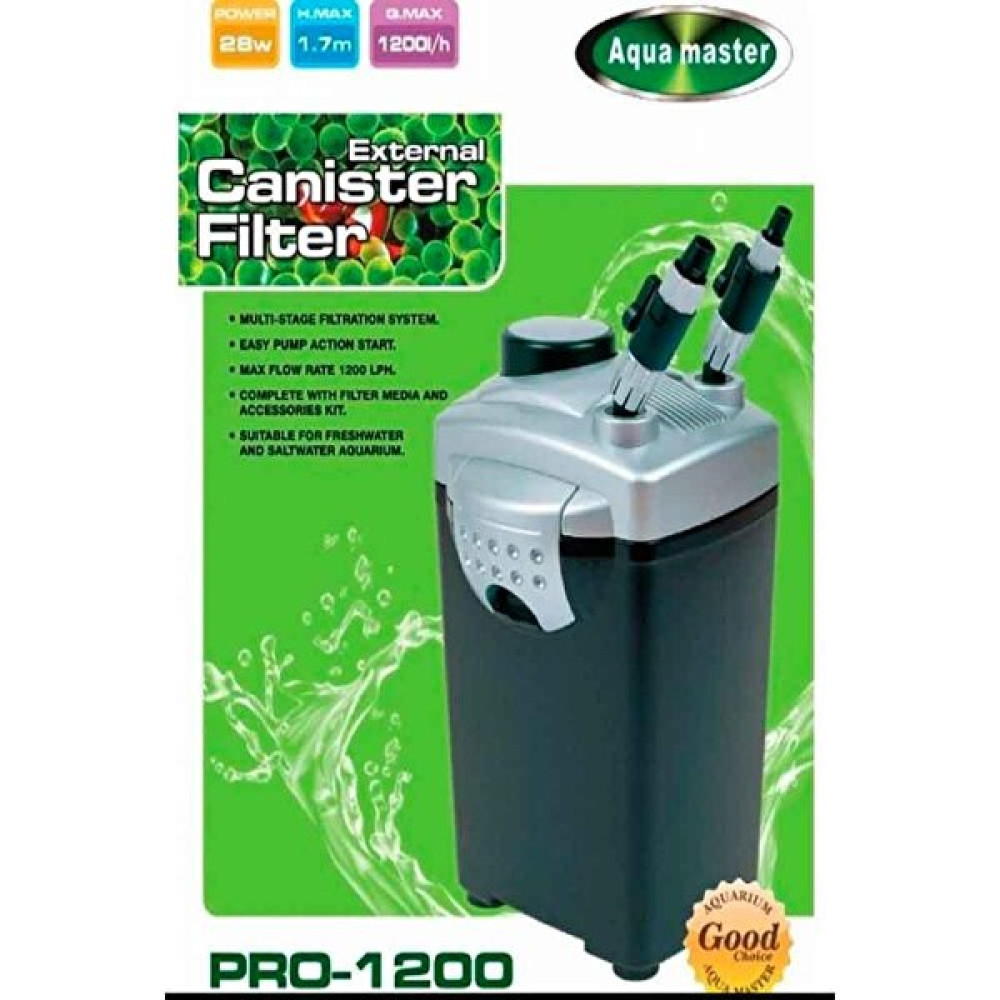 Aqua Master Dış Filitre 4 Sepet 1200 L/H PRO-1200 Evcil Hayvan Ürünleri Fiyatı