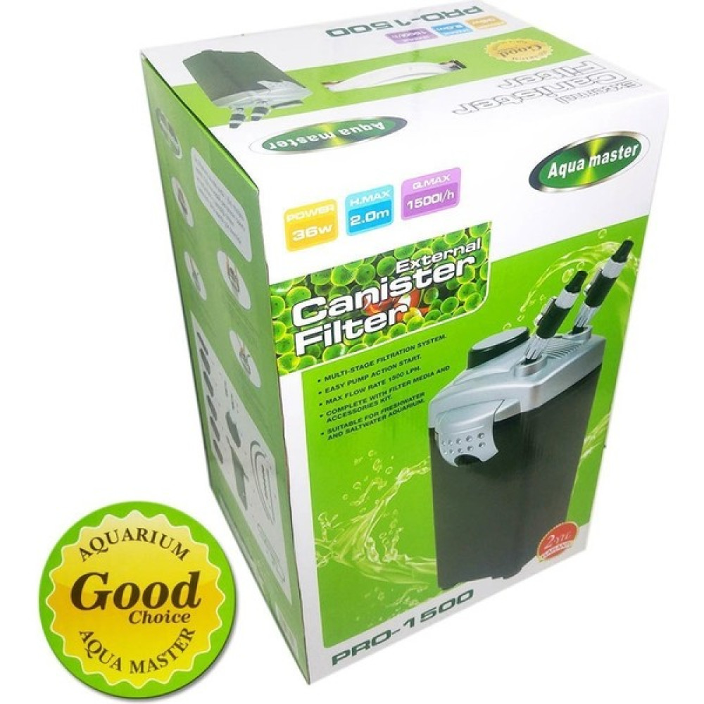 Aqua Master PRO-1500 Aqua Master Dış Filitre 1500 L Evcil Hayvan Ürünleri Fiyatı